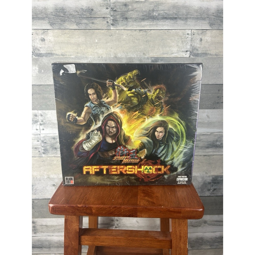 Street Masters Aftershock Expansion Board Game New Factory Sealed Blacklist